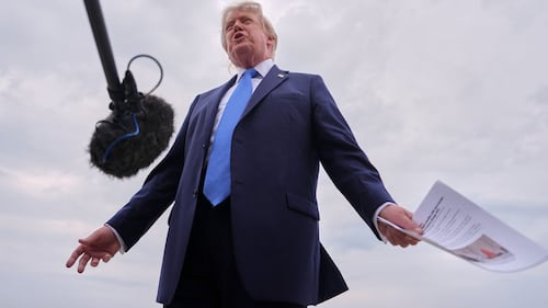 Trump says record-setting U.S. navy deployment to support Iran operations ‘not nearly long enough’