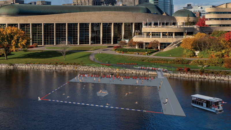 NCC to open two swimming locations with views of Parliament Hill