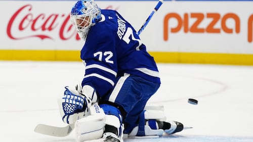 'Chipping away': Bobrovsky, Maple Leafs looking to find way out of early rut