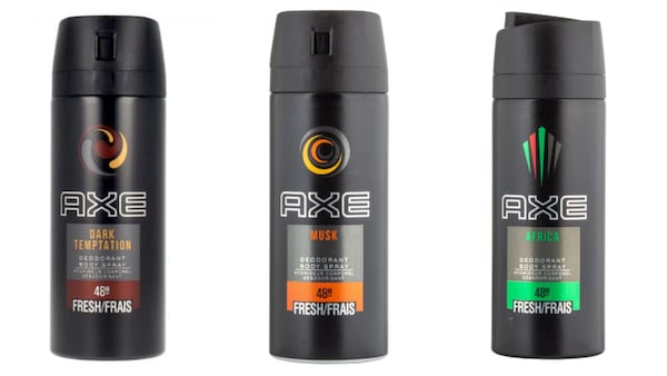 AXE and Dove deodorant, anti-perspirant body sprays recalled in Canada