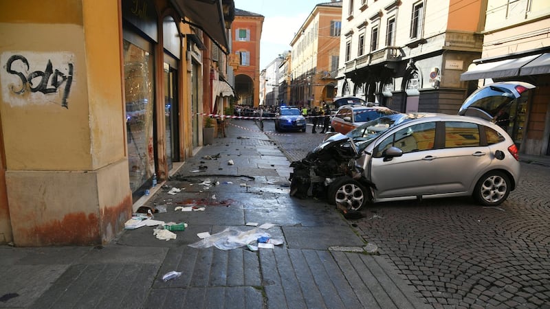 Italy car ramming driver charged with violence, not terrorism