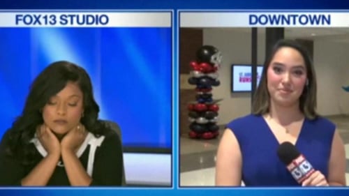 Sleeping beauty: News anchor goes viral after dozing off during live broadcast