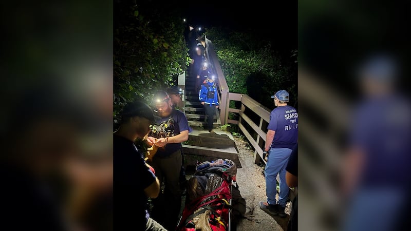 Hiker suffers serious leg injury in Jordan River rope swing accident