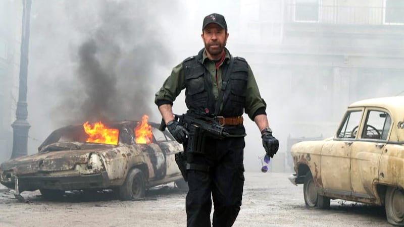 Chuck Norris: The legendary action star in his famous roles