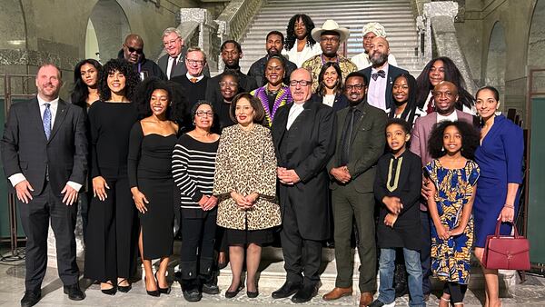 Albertans celebrate 100 years of Black History in the Legislature rotunda