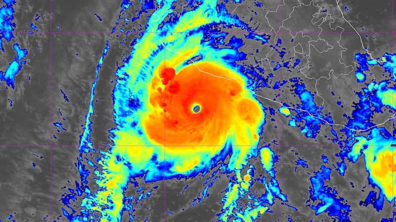 Powerful Hurricane Polo drenches Mexico’s coast as Nolo takes aim at Hawaii