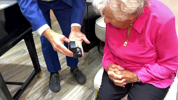 Elderly distraction theft victim gifted new ring