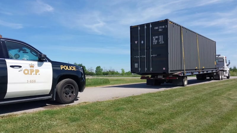 Truck driver, company face 17 charges after same major defects found: OPP