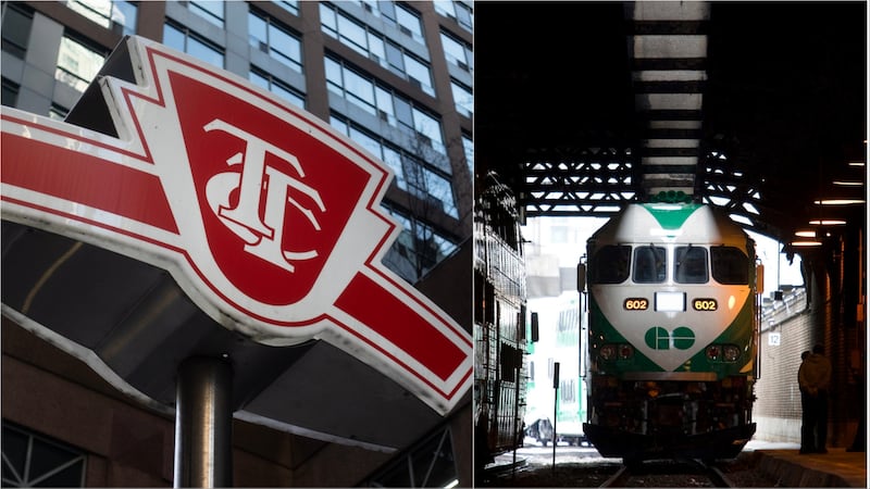 GO Transit, TTC weekend service disruptions