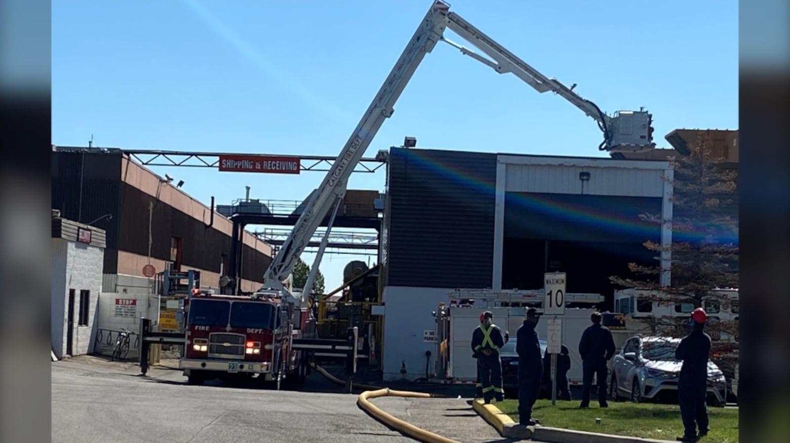 Overheated machinery suspected cause of southeast warehouse fire
