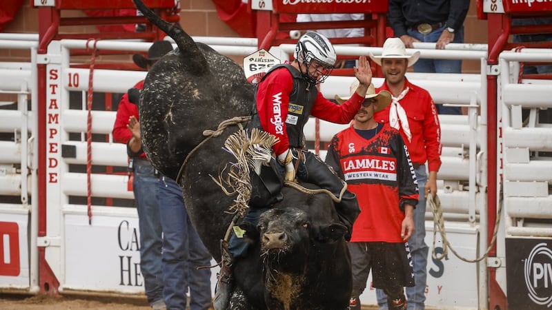 Saskatchewan's Grady Young on a bull-riding roll into Calgary Stampede rodeo