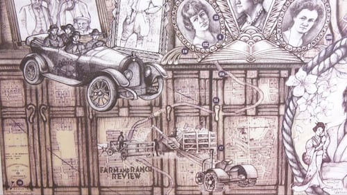 Lougheed House is showcasing the work of 14 local artists through an exhibit called 'Mapping History: The Calgary Atlas Project.'