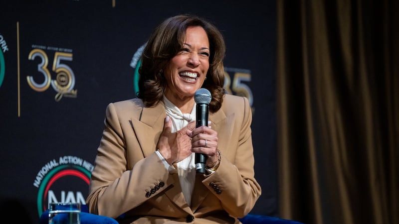 Kamala Harris launches into the 2026 midterms as her 2028 decision looms