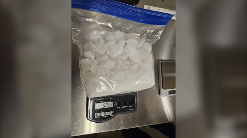 Police find crystal meth in car during traffic stop on Hwy. 400
