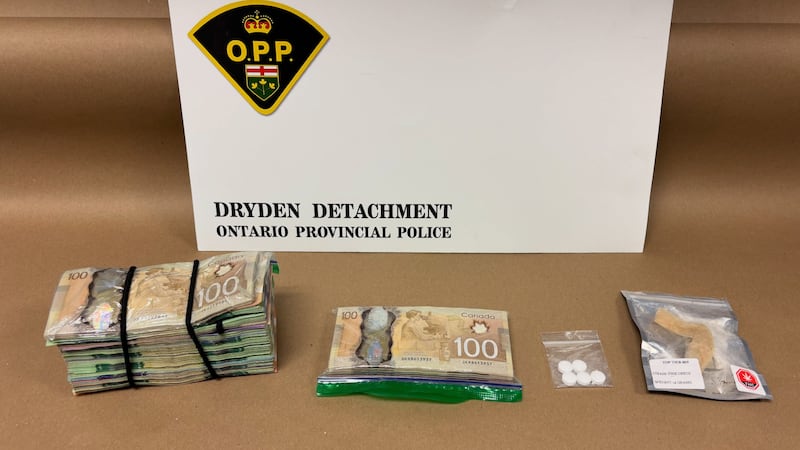 Northwestern Ont. traffic stop leads to cash seizure, charges