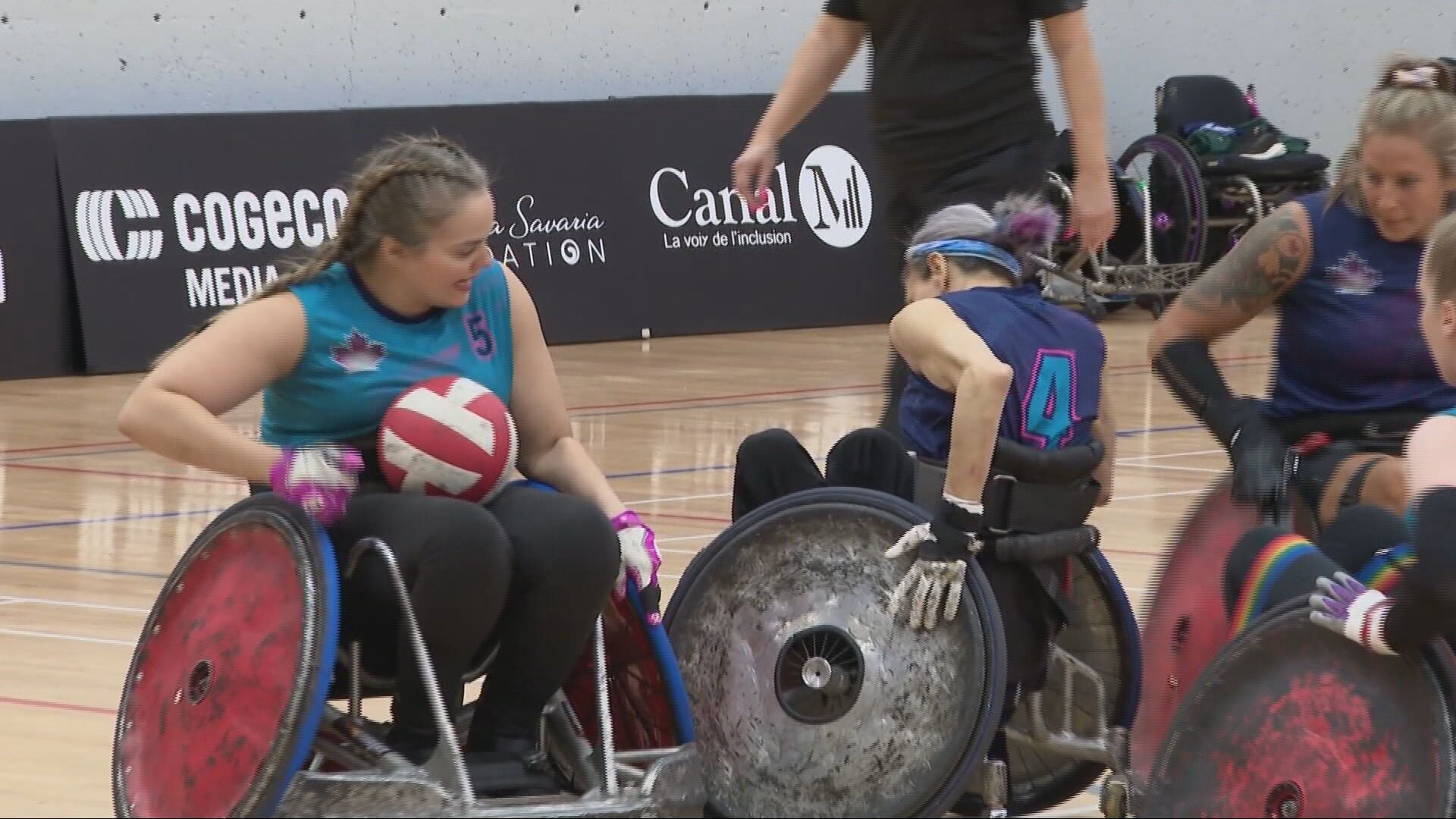 History in the making: Canada’s first-ever women’s wheelchair rugby champio