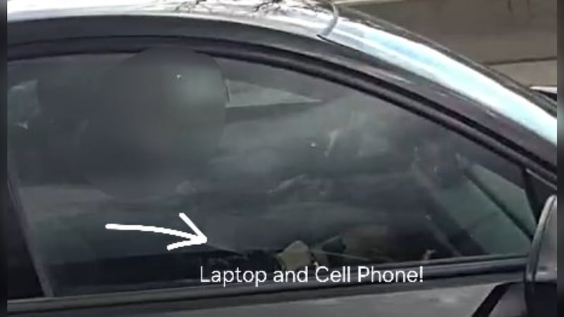 Driver caught using laptop and cellphone behind wheel on Hwy. 417: OPP