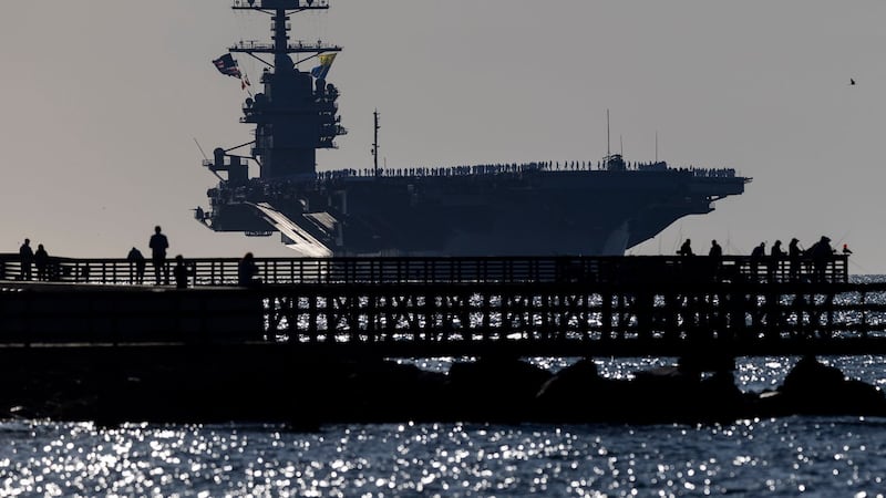 USS Ford returns home after 11-month deployment supporting the Iran war and Maduro's capture