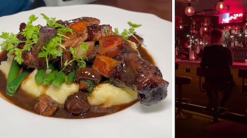 This French restaurant operates out of a historic heritage home with a hidden speakeasy in its basement