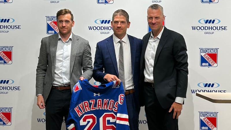 Jeff Kyrzakos named new head coach of the Kitchener Rangers