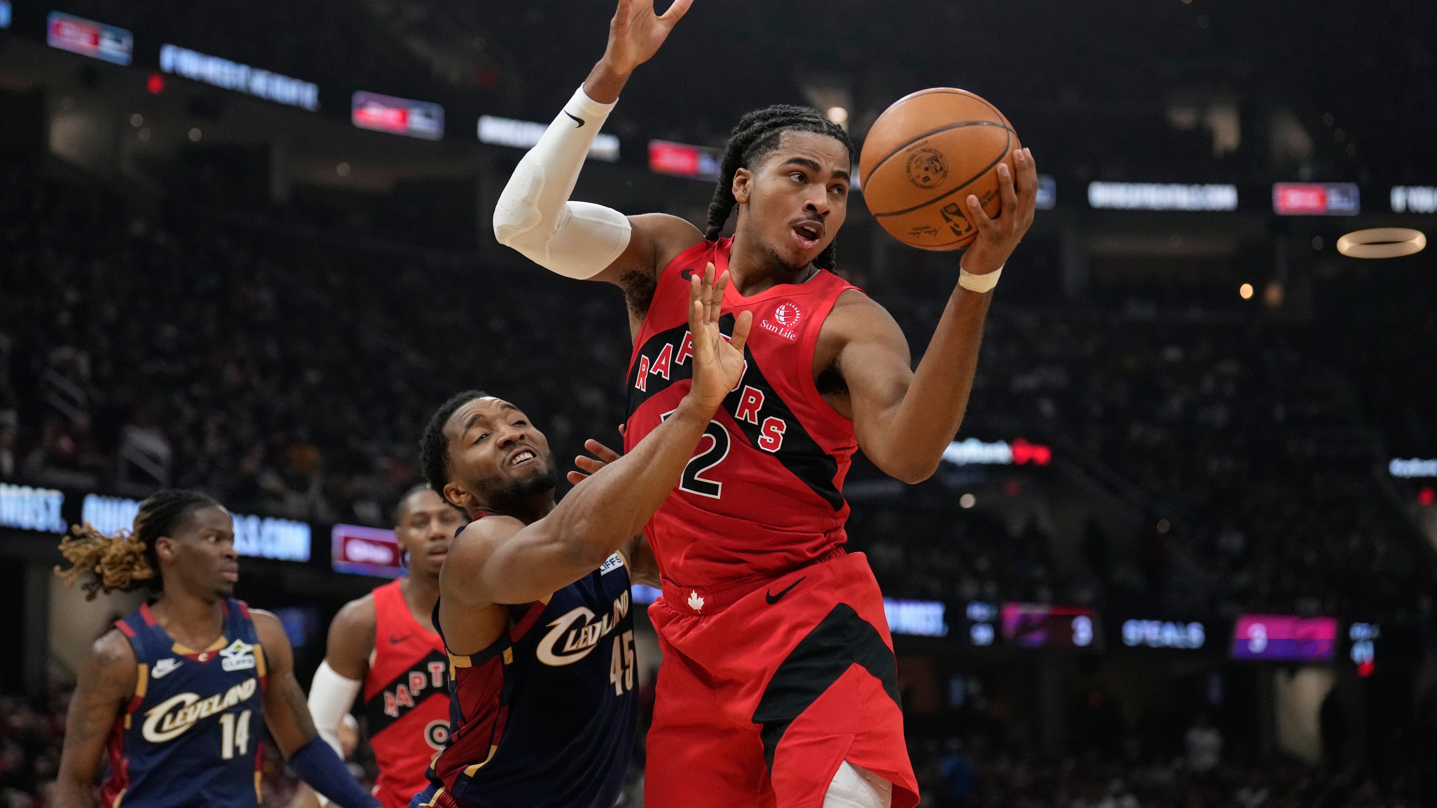 Mitchell scores 30, Harden adds 28 as Cavaliers beat Raptors 115-105 for 2-