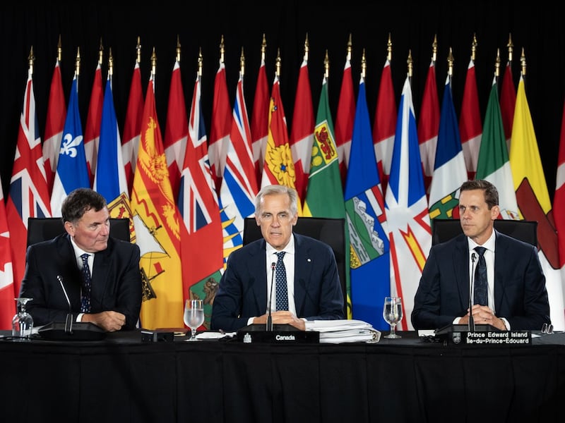 PM Carney wraps up premiers meeting, says leaders are united in face of Trump tariff threats