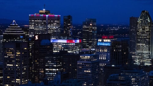 Bleu, blanc, rouge dominates skyline as Habs fever grips Montreal