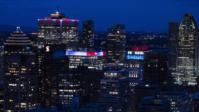 Bleu, blanc, rouge dominates skyline as Habs fever grips Montreal