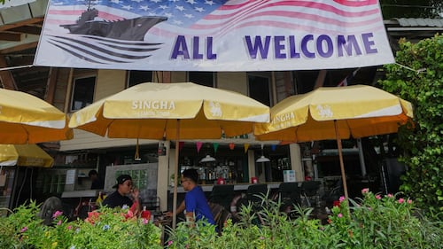 Pattaya, once Thailand's 'Sin City,' beckons weary sailors from the USS Abraham Lincoln