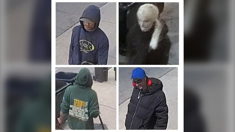 Police searching for 3 men and 1 woman after $30,000 in goods stolen from downtown Toronto residence