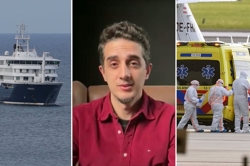 People on hantavirus ship ate every meal ‘side by side,’ even after first death, passenger says