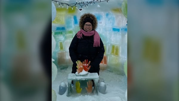 Prince Albert woman turns heads with annual ice castle project