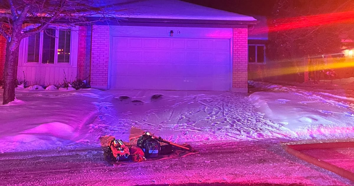 London fire responds to electrical fire