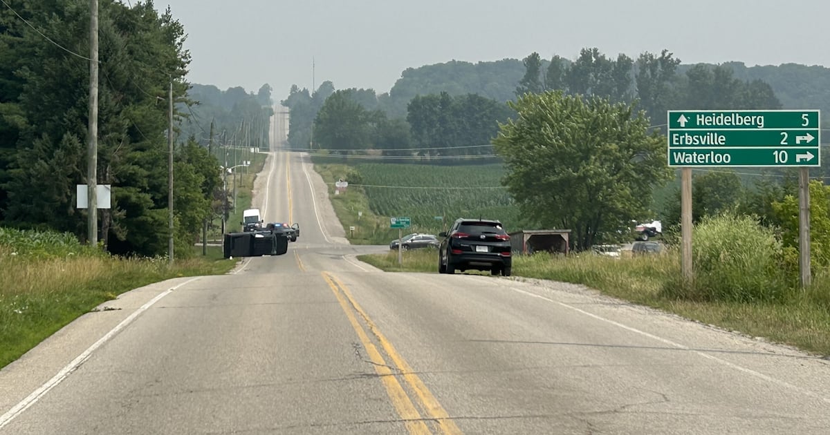 One person airlifted to hospital, two others also hurt, in Kressler Road crash