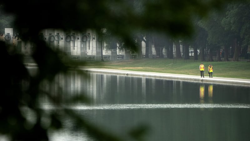 Former Olympian pleads not guilty in Reflecting Pool damage case after Trump alleged vandalism