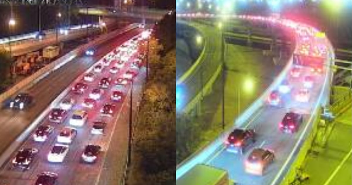 Multi-vehicle crash snarls traffic on DVP, Gardiner Expressway - CTV News