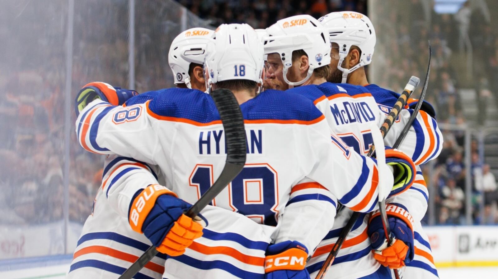 Oilers Huddle Oilers ready to gear up for Pride night, say 'Hockey is for everyone'