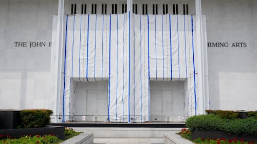 Judge questions why Kennedy Center is moving so quickly to return Trump's name to building