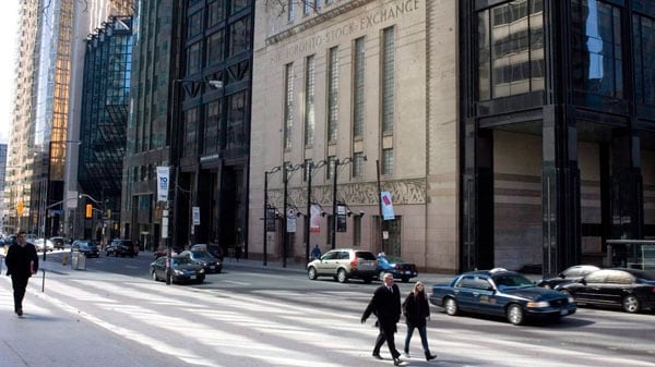 S&P/TSX composite up in late-morning trading, U.S. stocks also higher