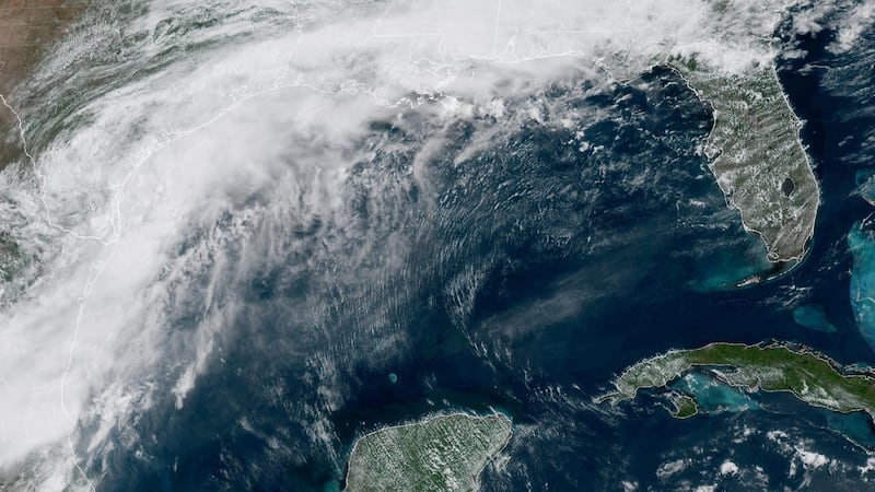 Tropical Storm Arthur, the first of the Atlantic season, targets Gulf Coast with heavy rain