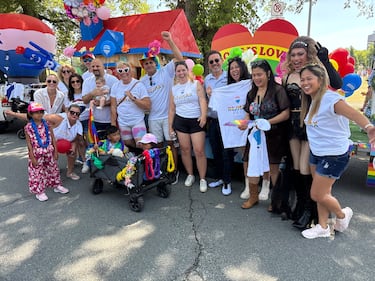 People with REMAX take part in the 2026 Halifax Pride Parade. (CTV/Jesse Thomas)