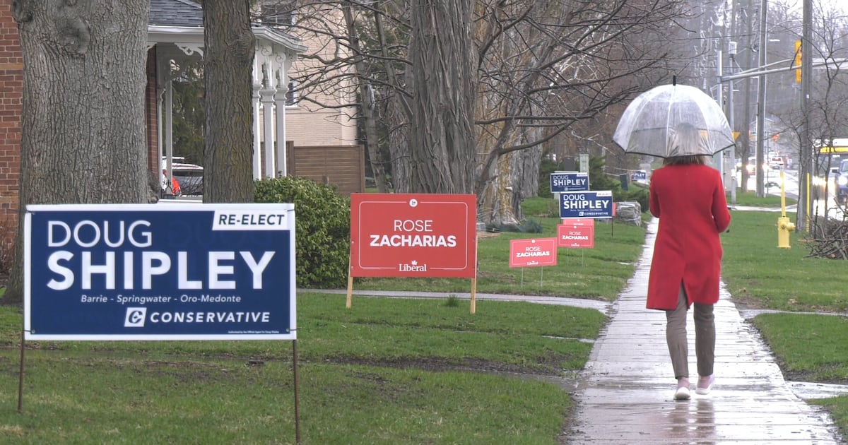 OPP: lawn sign tampering considered criminal offence - CTV News