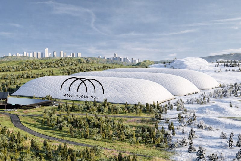 Quebec team plans to build the first indoor, 4-dome, golf course in Chicago