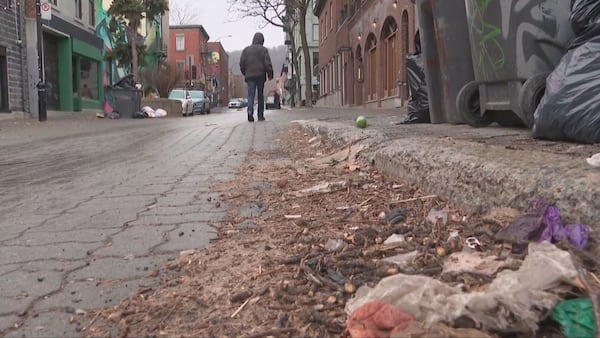 Montreal mayor calls on residents to chip in and clean up as spring garbage reveals itself
