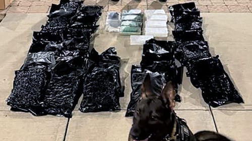25 pounds of suspected cocaine found in storage unit after it was auctioned off, police say