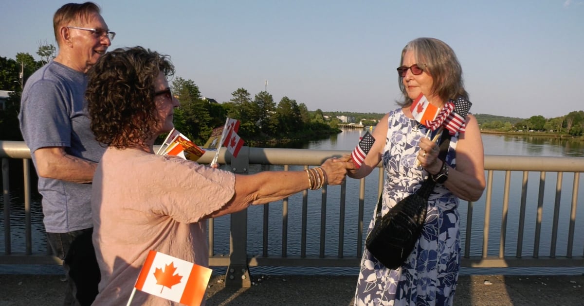 ‘One community': N.B. and Maine communities celebrate family, friendship amid trade war