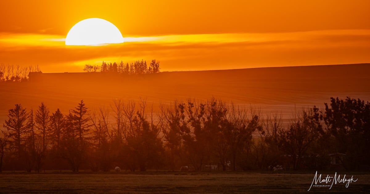 Heavy rainfall coming to southern Alberta