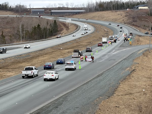Indigenous protesters block two N.S. highways in response to cannabis crackdown