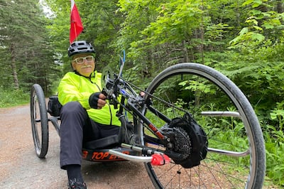 Nova Scotia man training for Ride for Cancer with purpose