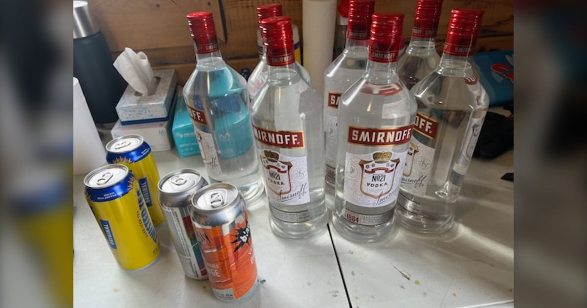 RCMP seize 22 bottles of alcohol, suspend 5 drivers in northern Sask.